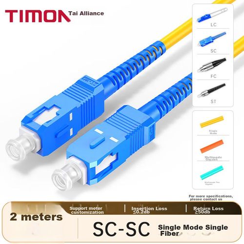 Cable Timon Patch SC-SC Monomodo 2m