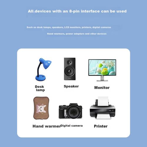 Cable BIAZE Thepower Tipo 8 Blanco 3m