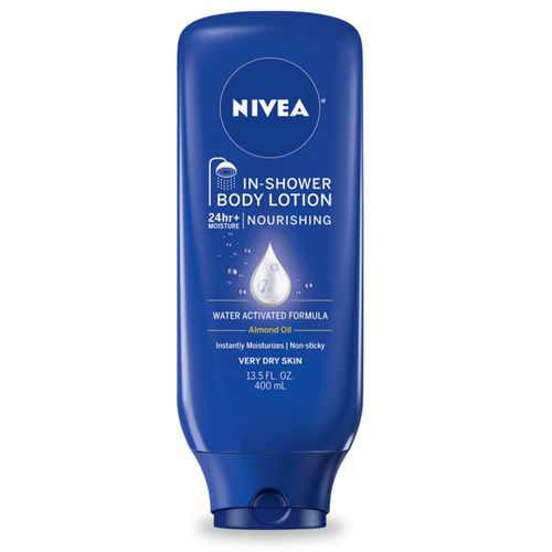 Loción corporal para la ducha NIVEA nutritiva para piel seca 400 ml