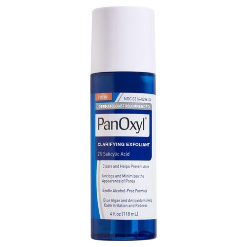 Exfoliante PanoXyl Clarifying con 2% de ácido salicílico 120 ml