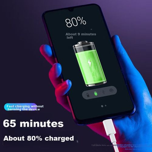 Cable OKSJ Micro USB a USB Carga Rápida Negro