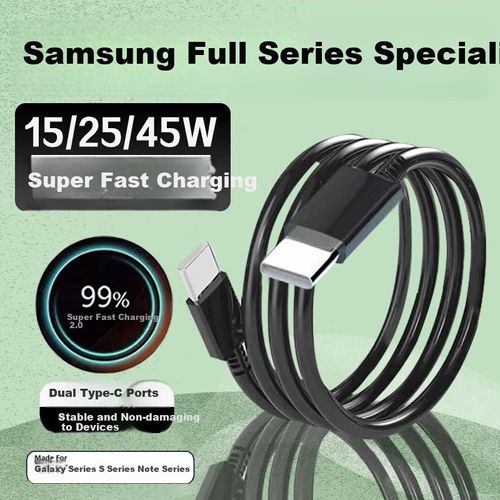 Cable JOWOYE 3 en 1 Tipo C 45W Negro 1.5m