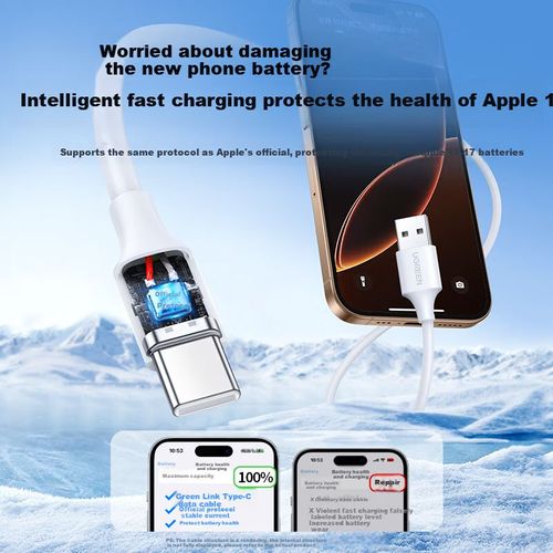 Cable UGREEN USB 3.0 Tipo C a USB Tipo A Negro