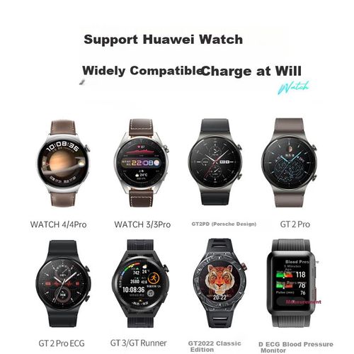 Cable CangHua magnético carga Huawei Watch Negro