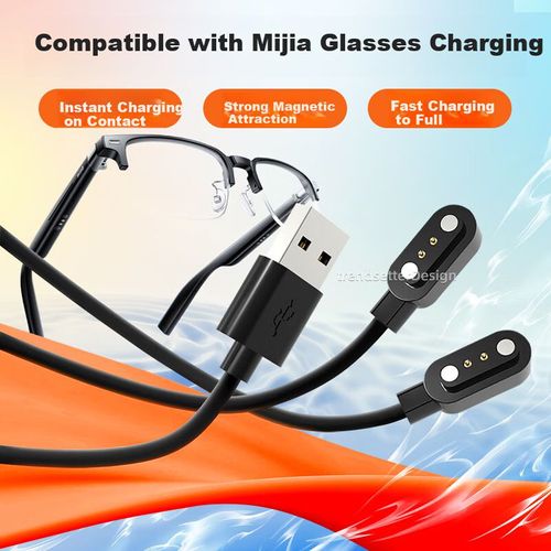 Cable Trendsetter MIJIA Magnético para Gafas Negro