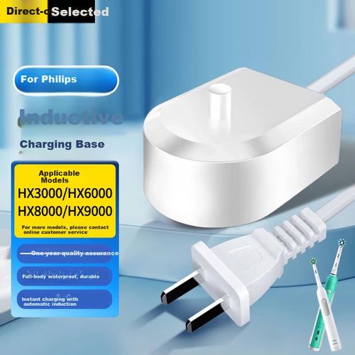 Cable Xuanyi para cargador Philips HX6730 HX6530 HX3216 HX6511 HX6100 Blanco