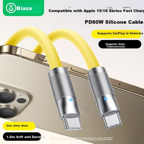 Cable BIAZE K87 Tipo C a Tipo C Verde