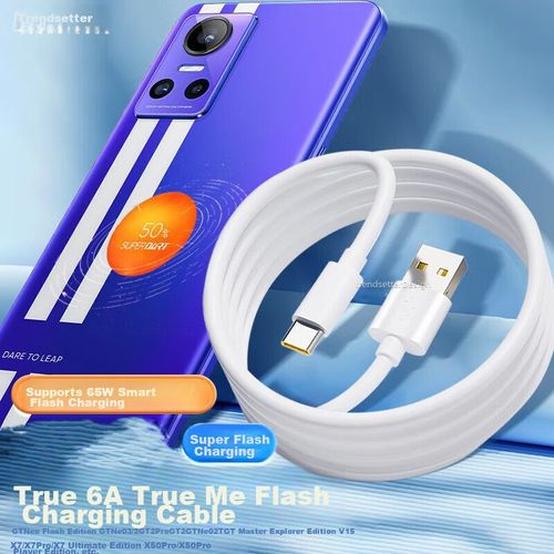 Cable Trendsetter Tipo C a Tipo C 65W Negro