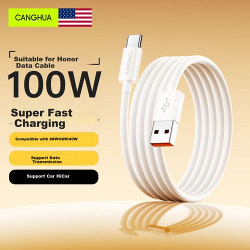 Cable CangHua R109 USB-C a USB-C Blanco 3m