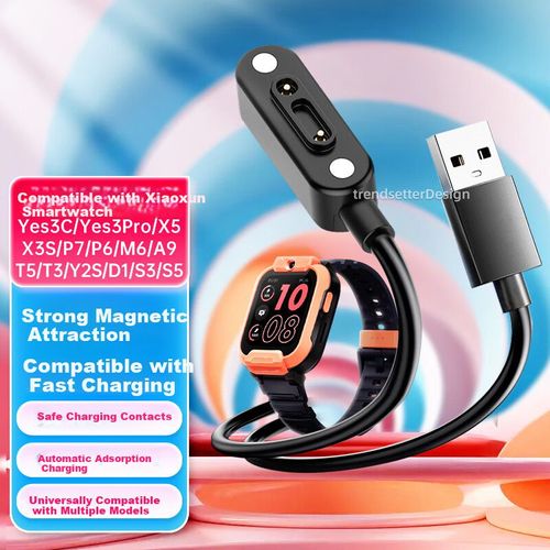 Cable Trendsetter USB-A a magnético Negro