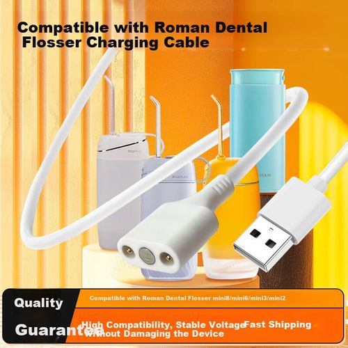 Cable Chaofan USB-A Magnético para Cepillo Eléctrico Roaman Negro