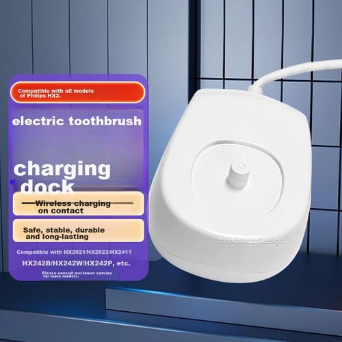 Base de carga Trendsetter inductiva para cepillo Philips HX2 Negro