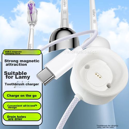 Base de carga Trendsetter USB-C a magnético Negro