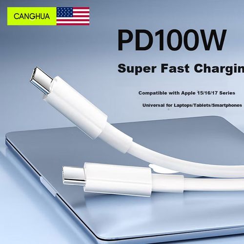 Cable CangHua Tipo C a Tipo C 2m Negro