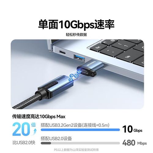 Adaptador SAMZHE USB 3.2 a Tipo C Negro