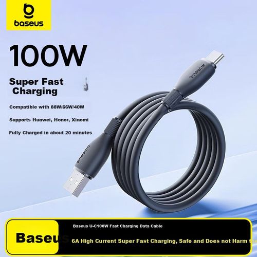 Cable Baseus USB-A a Tipo-C Negro Estrellado