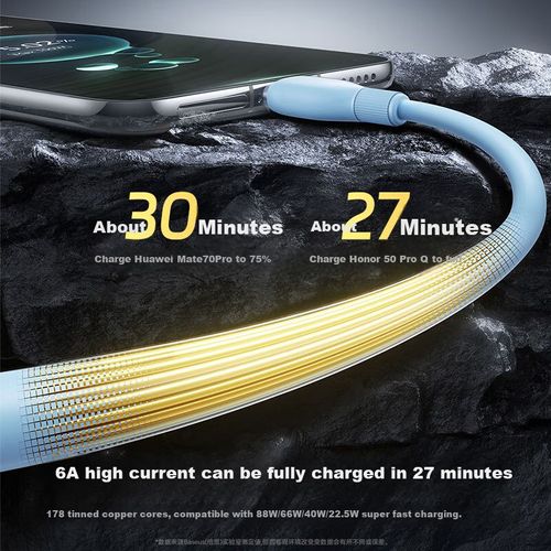 Cable Baseus USB-A a Tipo-C Negro Estrellado