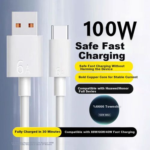 Cable Tafic Tipo C a Tipo C 2m Negro