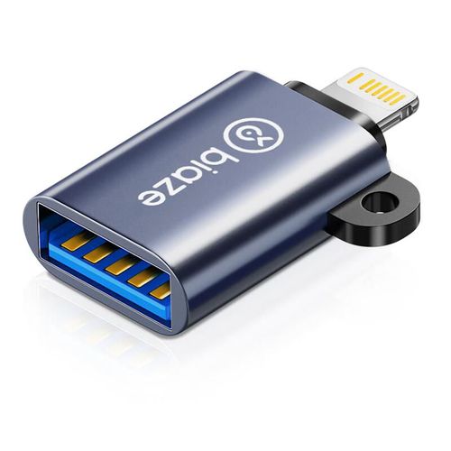 Adaptador BIAZE Lightning a USB 3.0 Negro