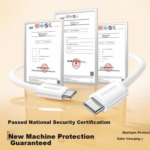 Cable SmartDevil Tipo C a Tipo C Carga Rápida PD 60W Negro