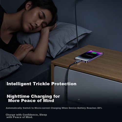 Cable Baseus CB000182 Tipo C a Lightning Negro Estelar