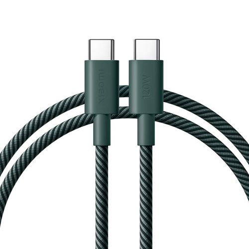 Cable USB-C a USB-C 2m Verde Oscuro