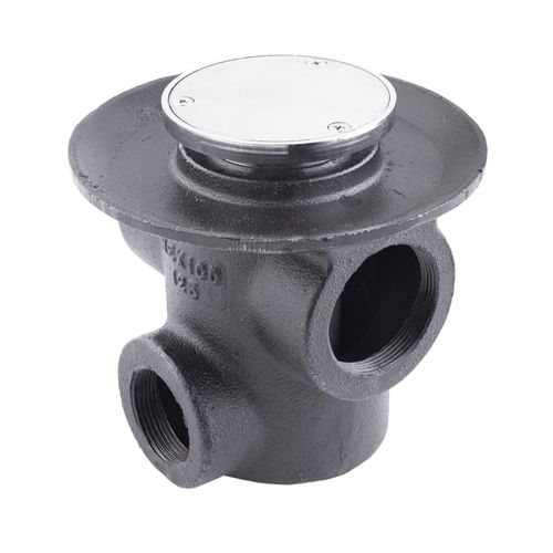 Coladera para Piso Urrea 125TC Tres Bocas con Tapa Ciega – Drenaje Eficiente y Duradero