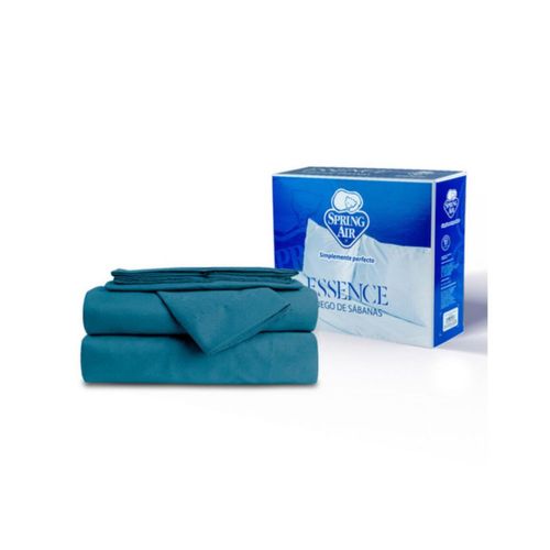 Juego de Sabanas Matrimonial Essence Azul