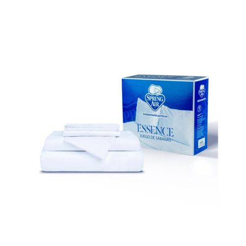 Juego de Sabanas King Size Essence Blanco