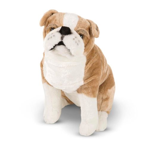 Peluche Bulldog Inglés Gigante Melissa & Doug 60 cm