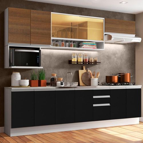 Cocina Integral Completa Modular Madesa Genova 280cm BNM 04
