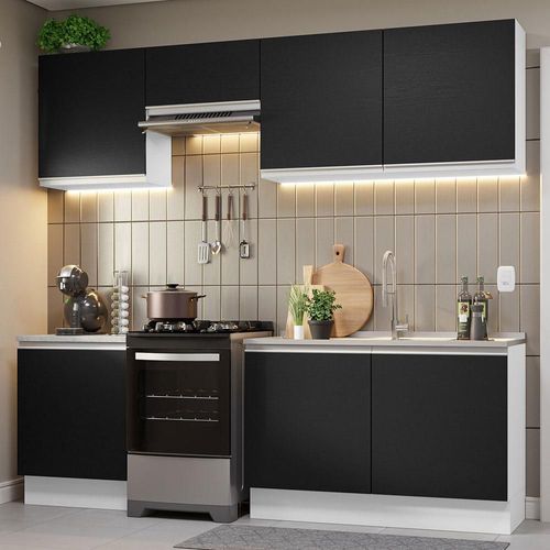 Cocina Integral Completa Modular Madesa Glamy 240cm BN 09