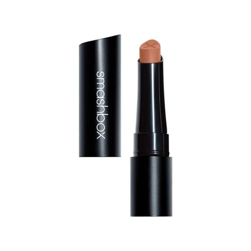 Lápiz labial Here for it Smashbox cremoso con acabado mate color beige