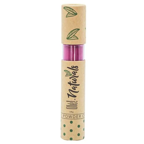 Labial En Polvo Cremoso Olé! Naturals Lip Powder color Malva