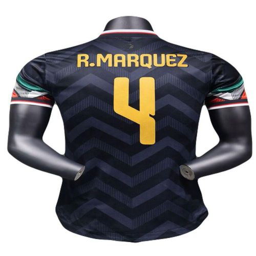 Increible! Jersey Playera Rafa Marquez 4 Edicion Especial Selec Azteca Black Thunder 2026