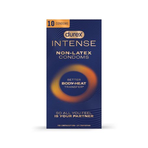 Preservativos Durex Intense Sin Látex Ultra Finos Paquete de 10