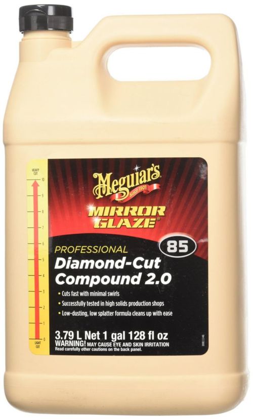 Esmalte de espejo Compound Meguiar's M8501 talla diamante 2.0 378 L