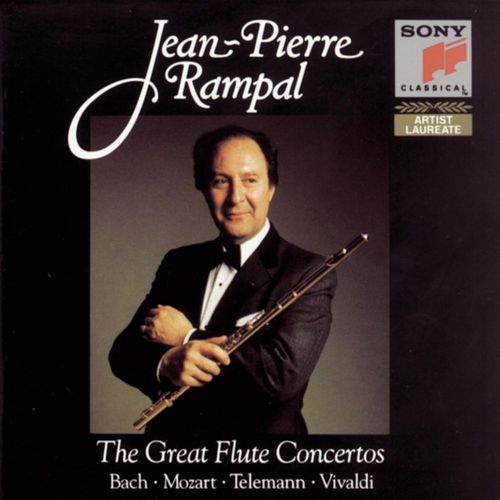 CD Sony Classical Los grandes conciertos para flauta Jean-Pierre Rampal