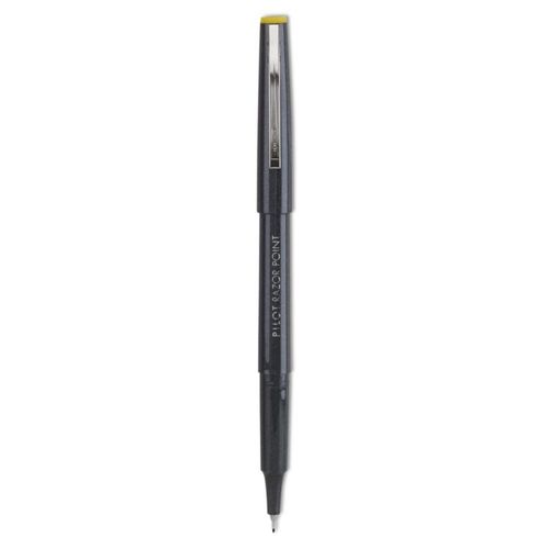 Rotuladores PILOT Razor Point ultrafinos de tinta negra de 03 mm paquete de 12