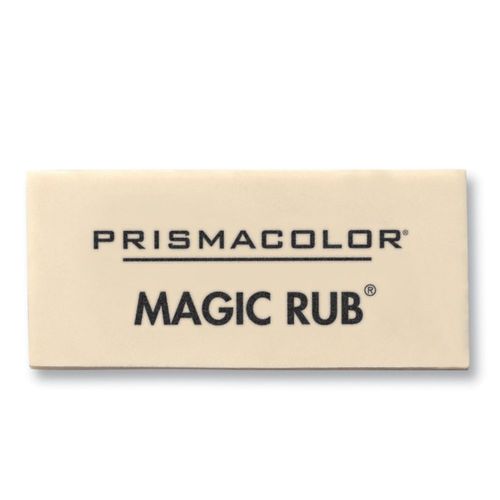 Borrador Prismacolor Magic Rub Blanco Paquete de 12