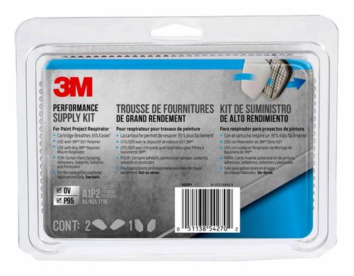 Kit de suministro 3M Performance 1 par de cartuchos 2 pares P95
