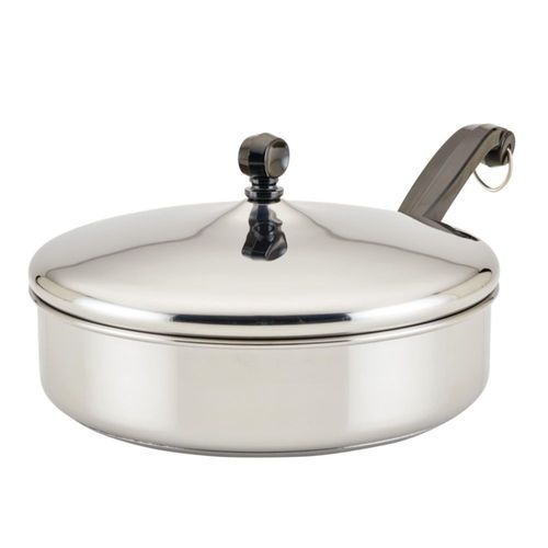 Sartén Farberware Classic de acero inoxidable de 2.75 L con tapa