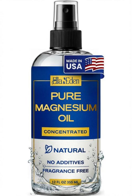 Spray de aceite de magnesio Ella & Eden Pure 355 ml para pies y sueño
