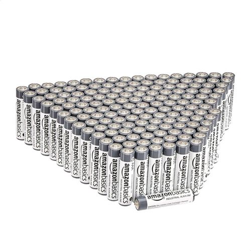 Pilas Alcalinas AAA Amazon Basics Paquete de 900 Unidades
