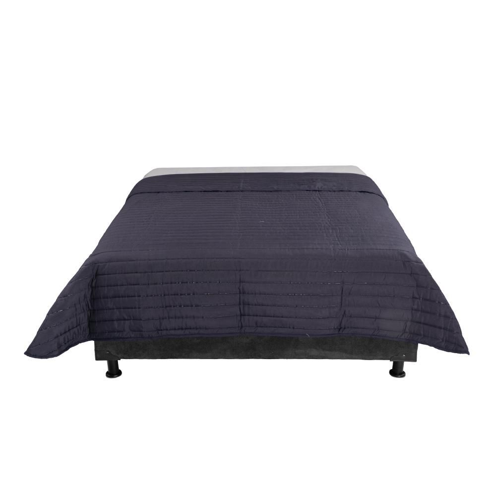 Colcha Acabado ultrasonico Trinity King Size Azul Marino TRY