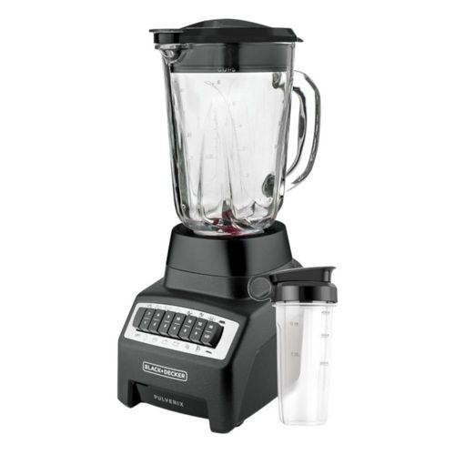 Licuadora De Vidrio 700 W 12 Vel Color Negro Black & Decker BL1140MB-MX