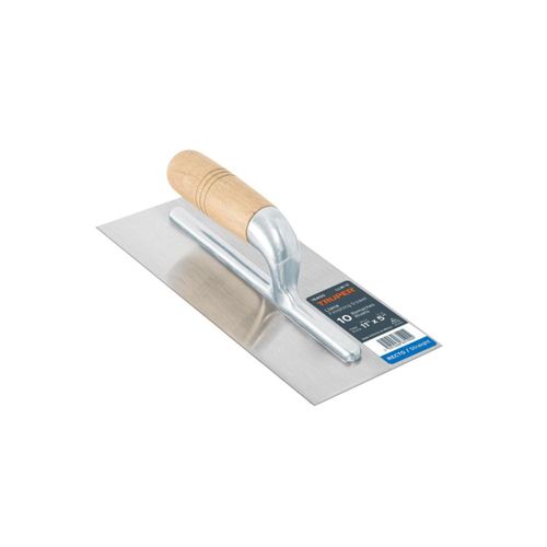 Llana Mango Madera Canto Recto 10 Remaches 11 Truper 15400