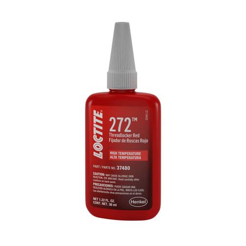 Botella Threadlocker Loctite 272 de 36 ml de alta resistencia para automoción