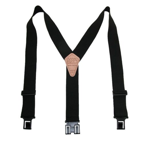 Tirantes Perry Products SN200 para hombre con clip 5 cm negros