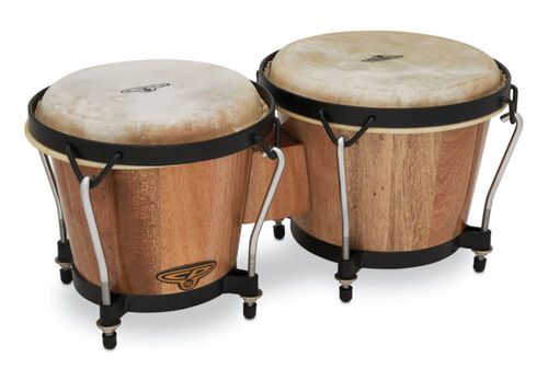 Bongos Latin Percussion CP221-AW Tradicional de madera natural